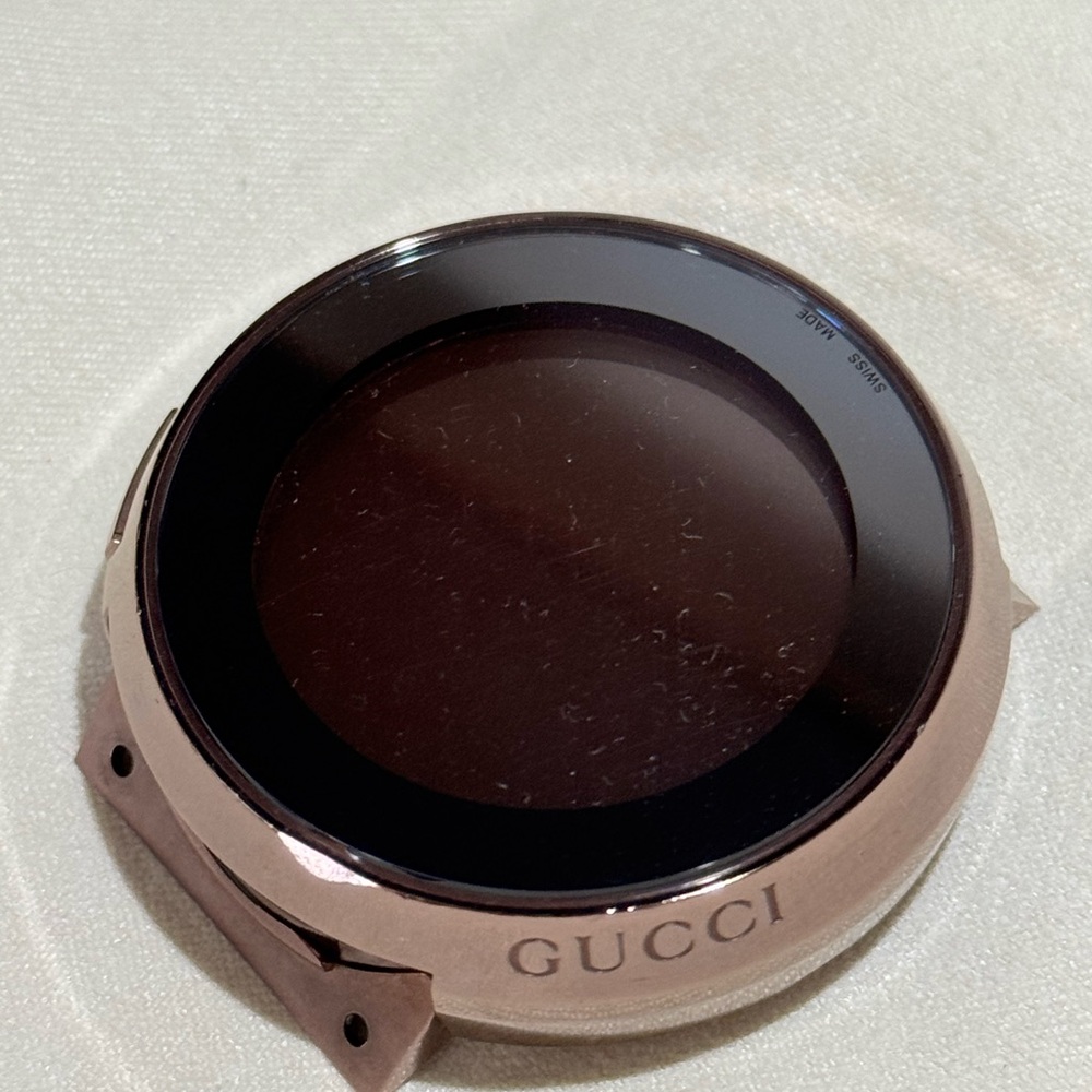 Gucci Metallic Digital Watch
